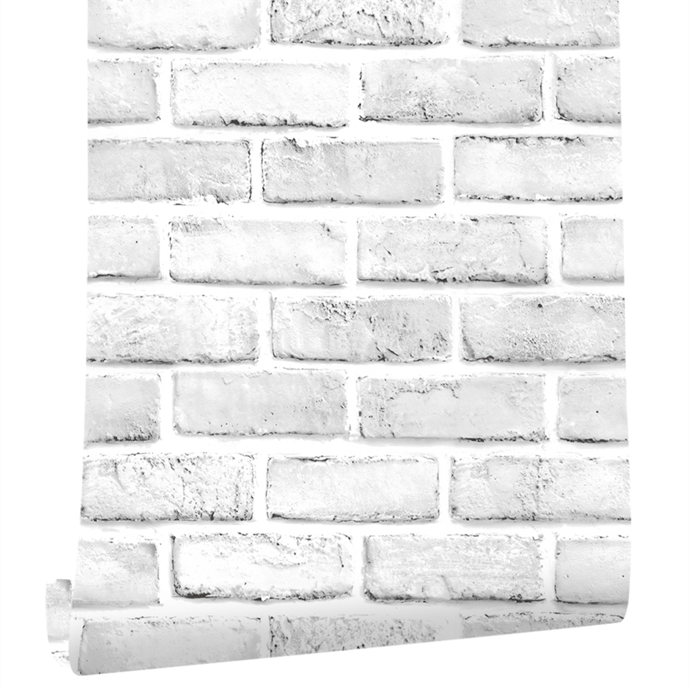 Papier peint adhésif - Effet brique