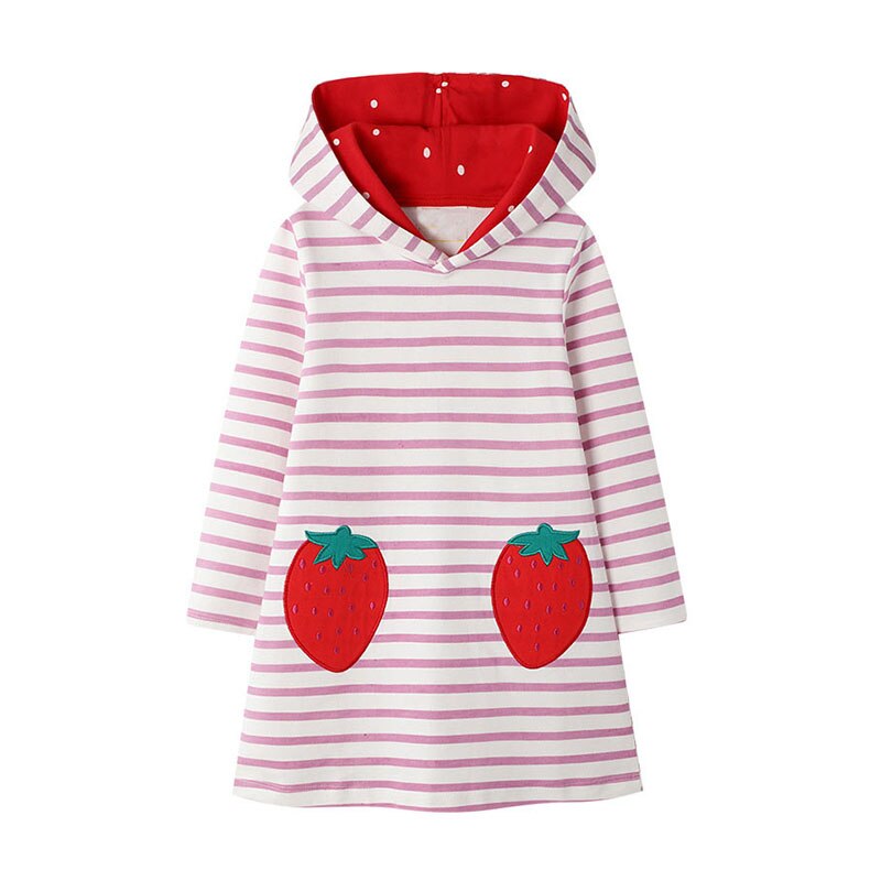 Robe Princesse Fille Fraises