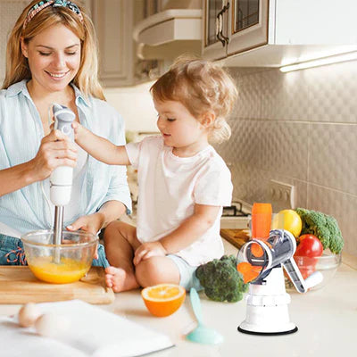 Coupe-légumes 3-en-1 : Votre Assistant Culinaire Polyvalent