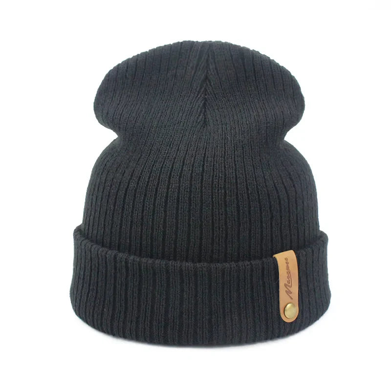 Bonnet Long en Maille Côtelée - PureLine