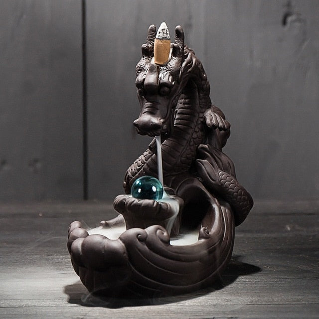 Fontaine d'encens Dragon