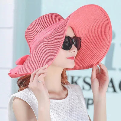 Chapeau de Paille à Larges Bords – Style Estival Souple