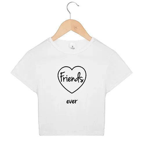 Femme bff crop top