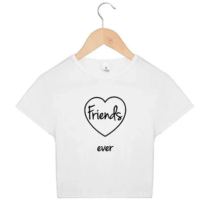 Femme bff crop top
