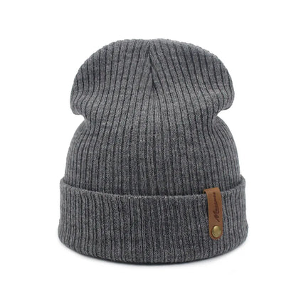 Bonnet Long en Maille Côtelée - PureLine