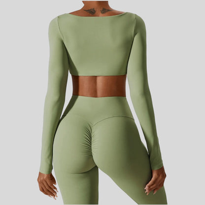 Crop top running