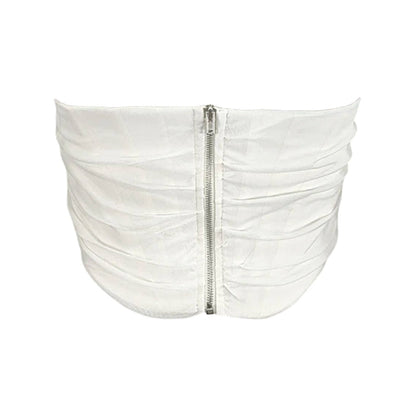 Bustier crop top