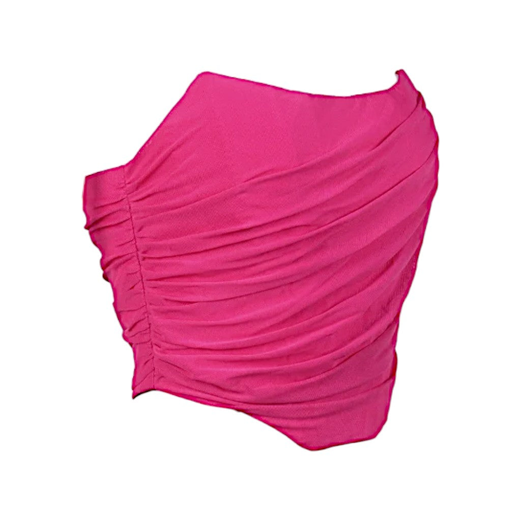 Bustier crop top