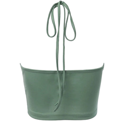 Crop top vert kaki