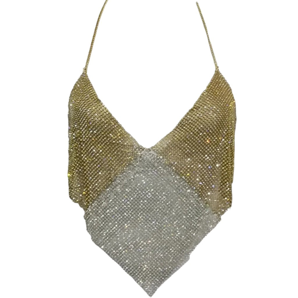 Women crop top triangle