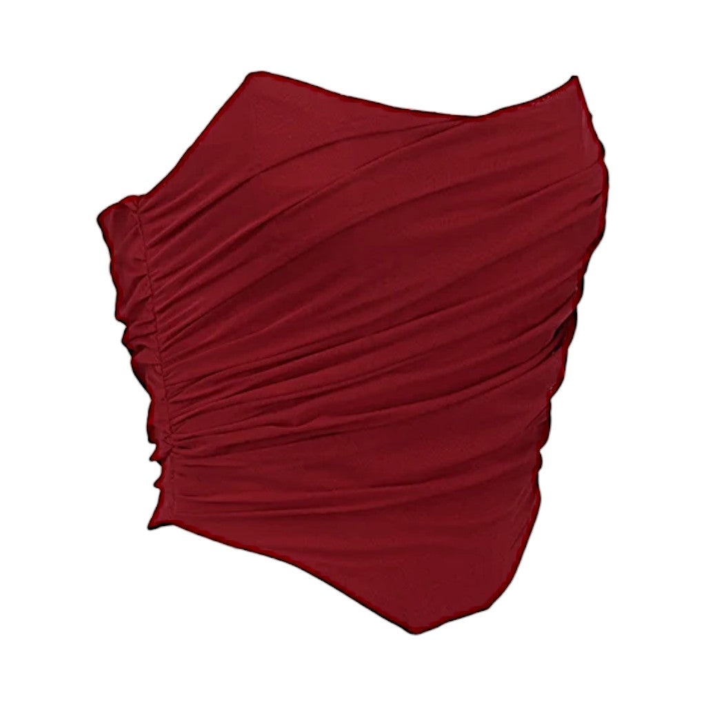 Bustier crop top