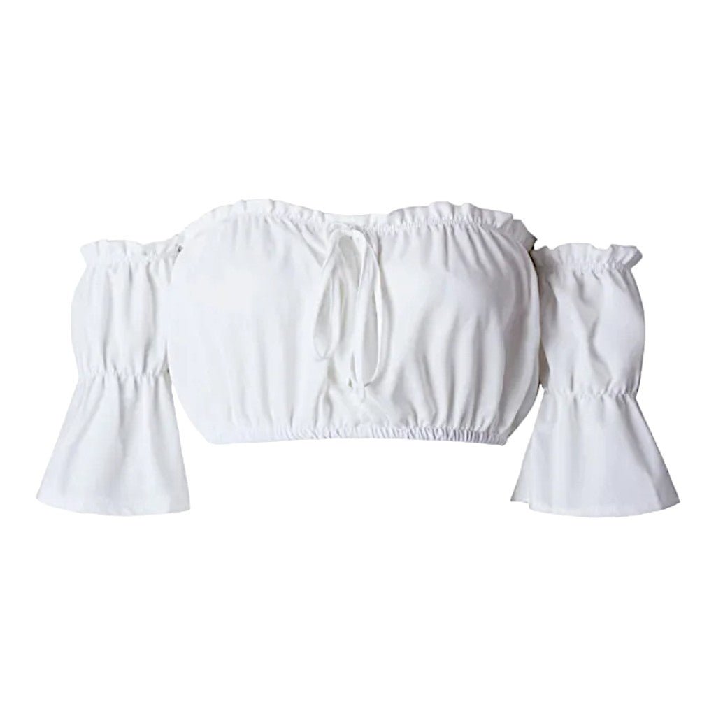 Crop top femme shoulderless