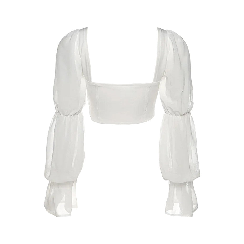 Crop top blouse