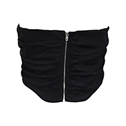 Bustier crop top