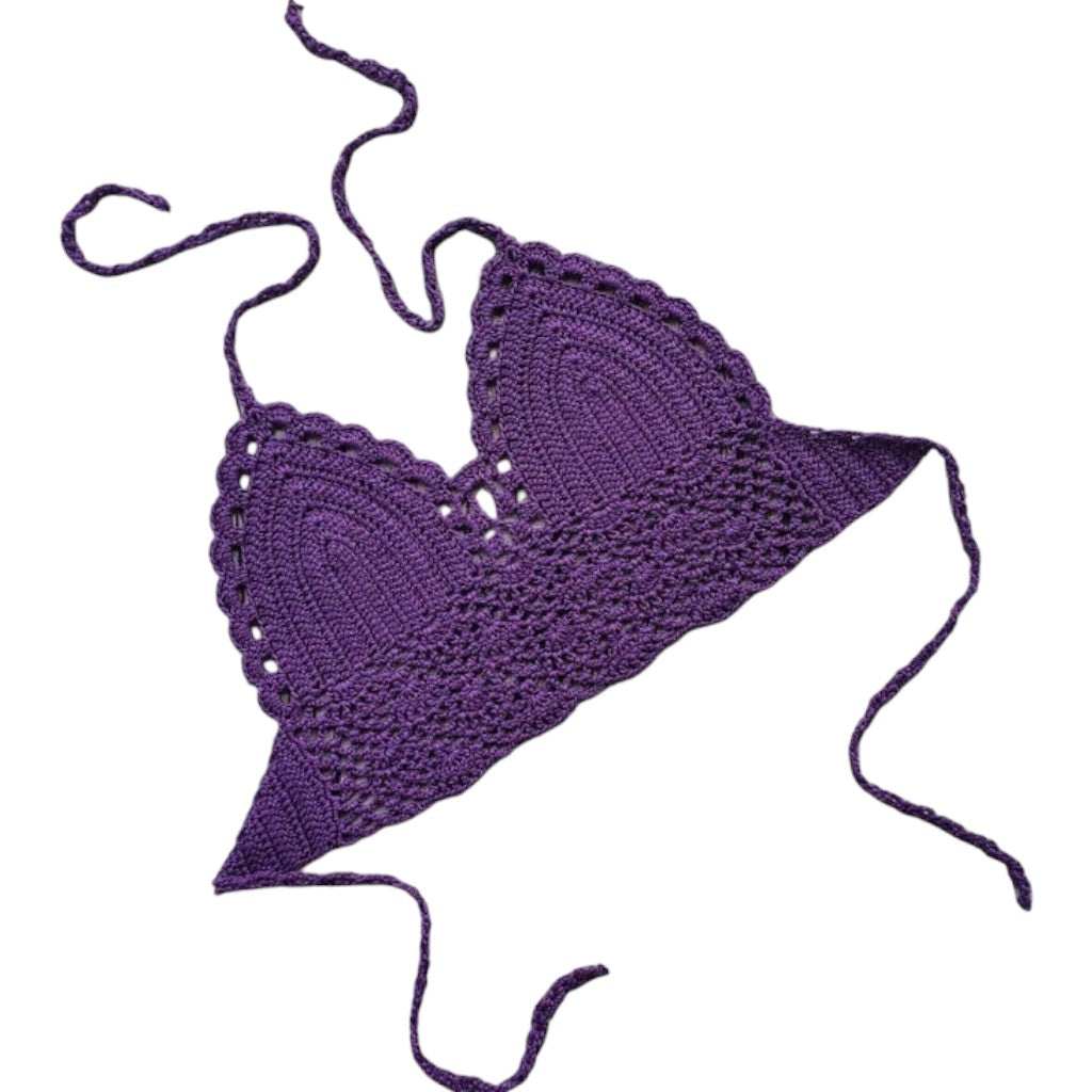 Femme crop tops tricot