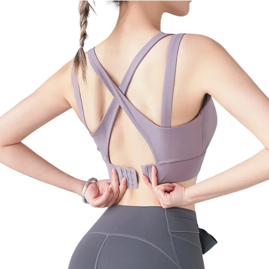 Crop top running femme