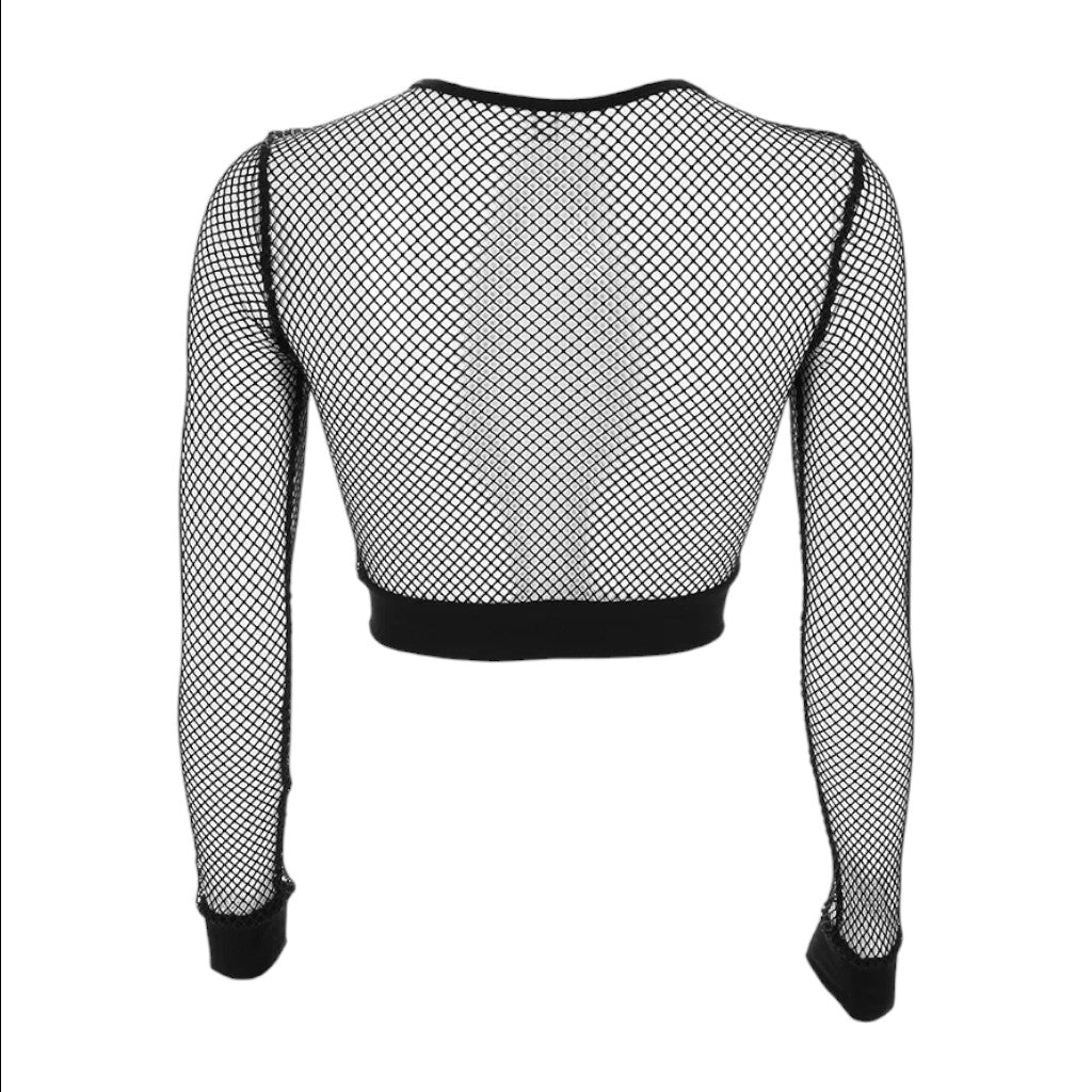 Crop top resille