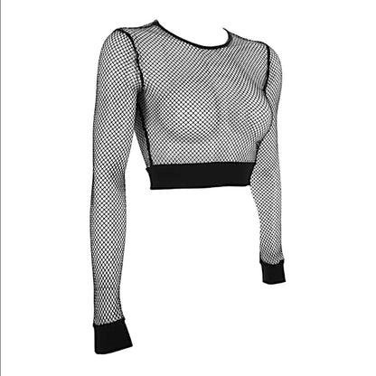 Crop top resille