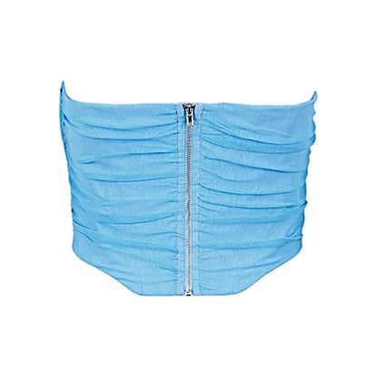 Bustier crop top