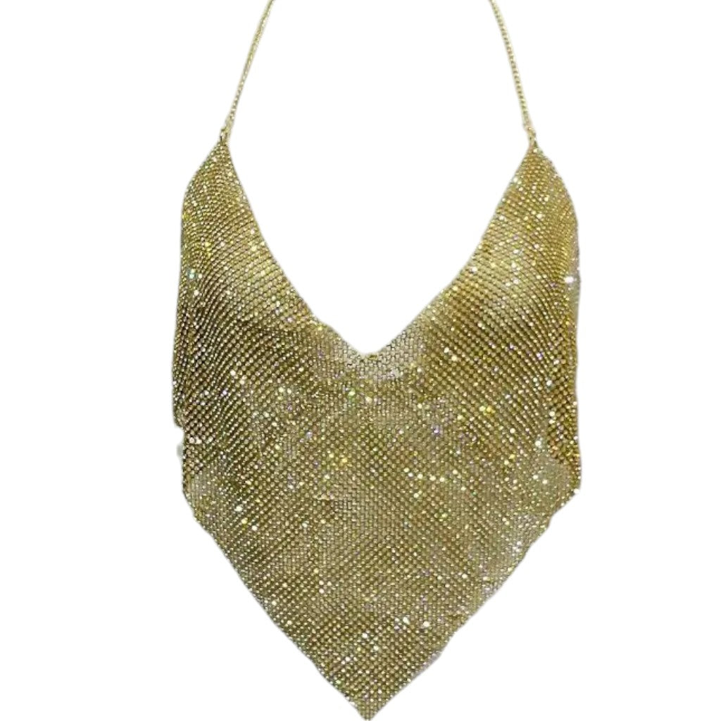 Triangle women crop top