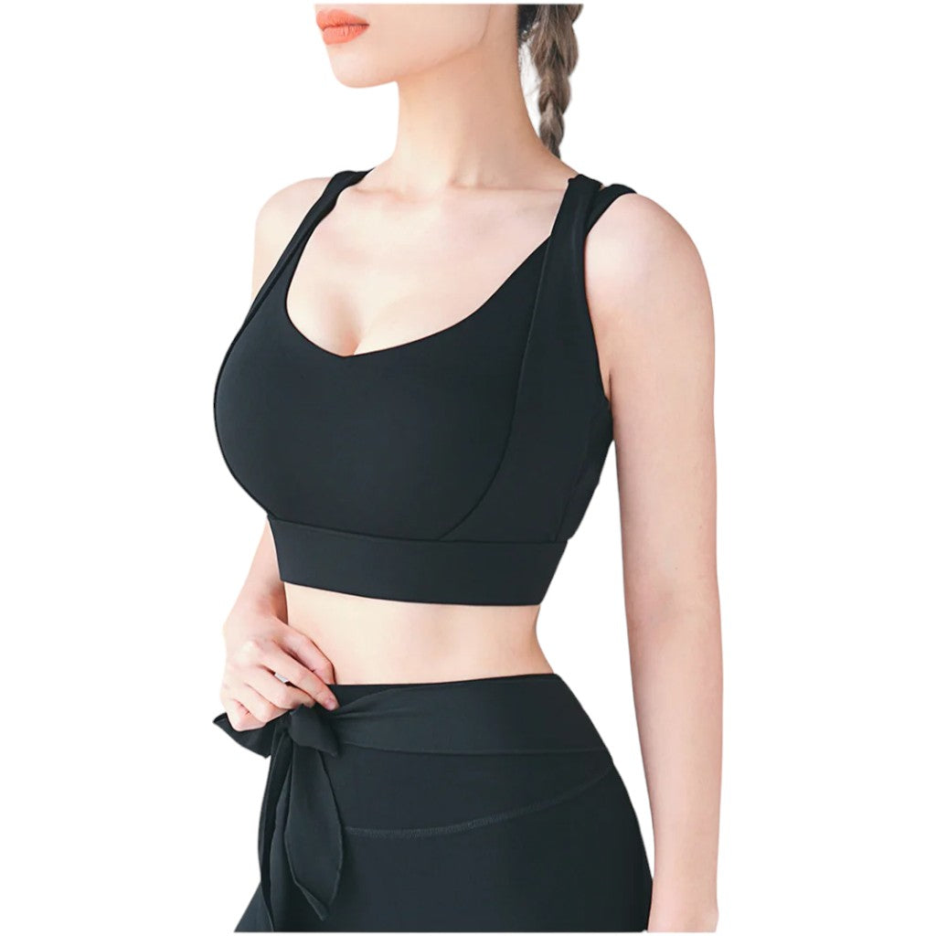 Crop top running femme