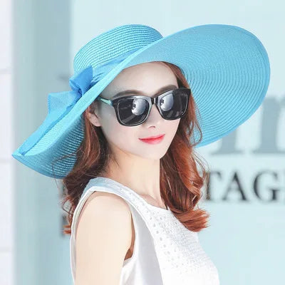 Chapeau de Paille à Larges Bords – Style Estival Souple