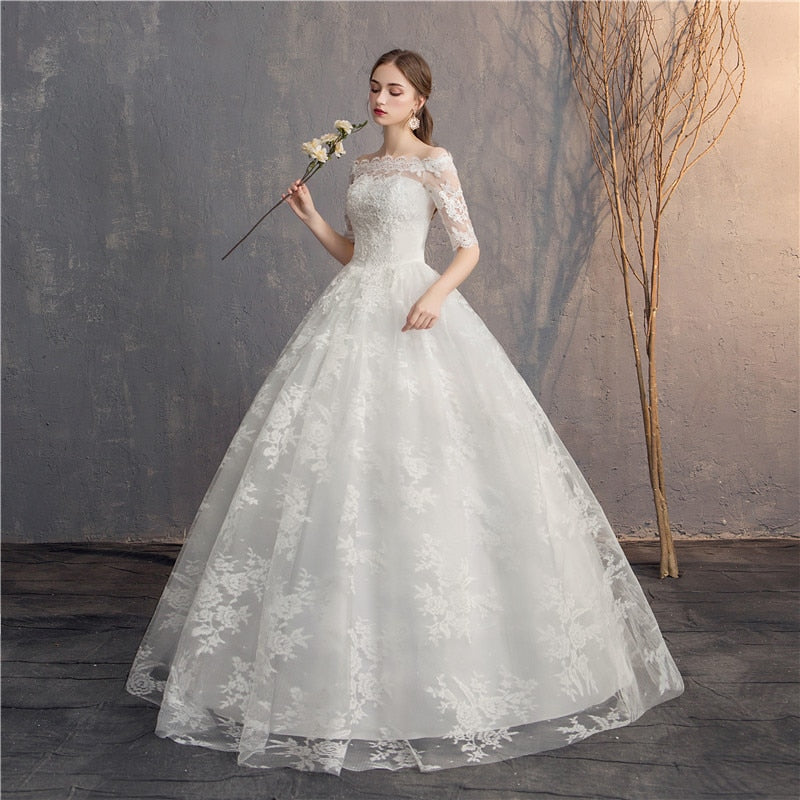 Robe de Mariée Princesse Simple