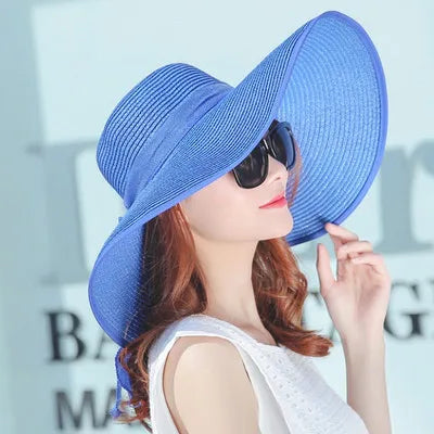 Chapeau de Paille à Larges Bords – Style Estival Souple