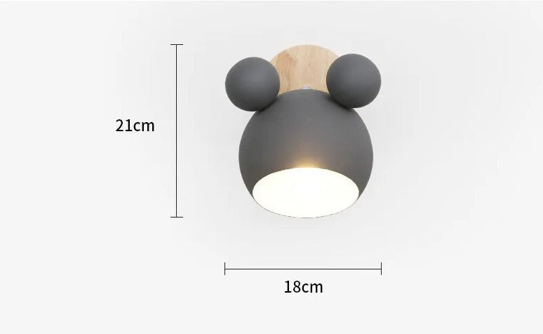 Lampe de chevet Murale Moderne avec Oreilles