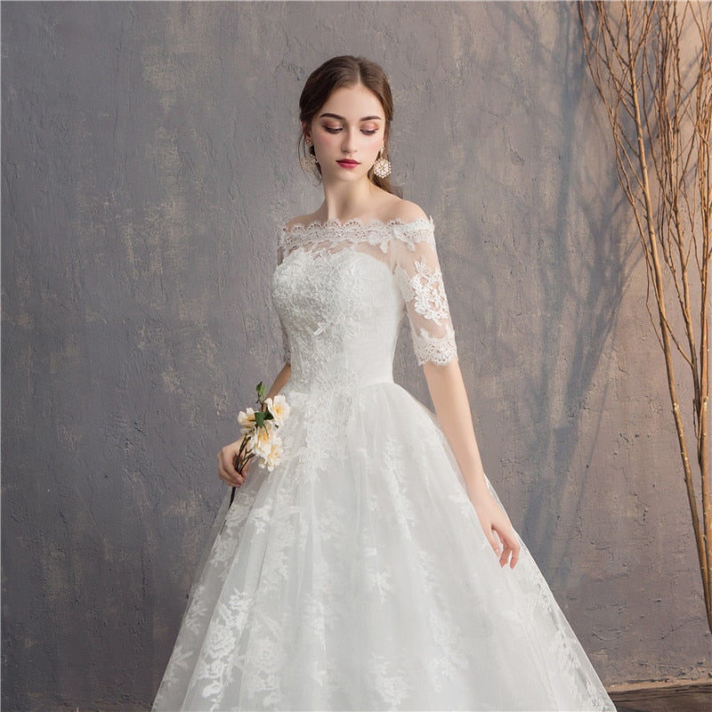 Robe de Mariée Princesse Simple