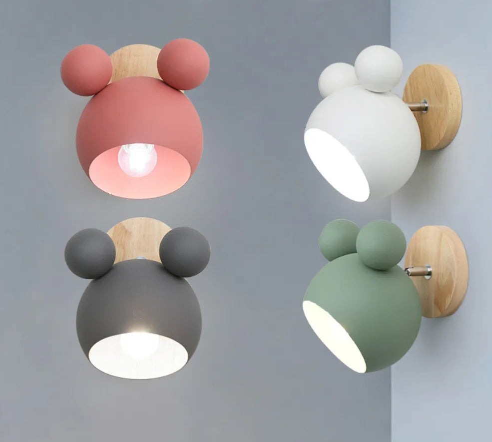 Lampe de chevet Murale Moderne avec Oreilles
