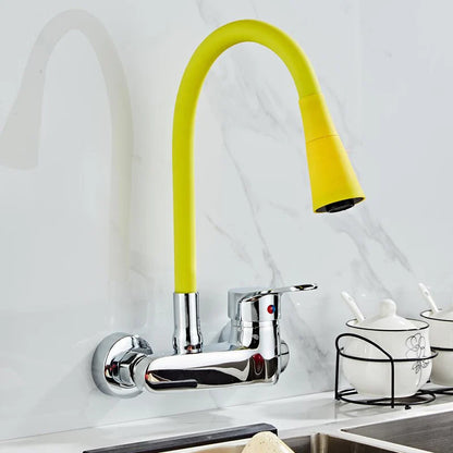 Mitigeur Cuisine Mural Flexible