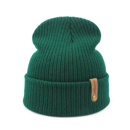Bonnet Long en Maille Côtelée - PureLine