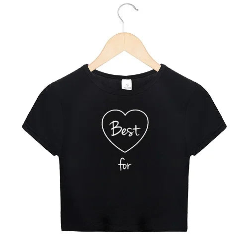 Crop top bff femme