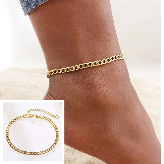 Bracelet de Cheville Or