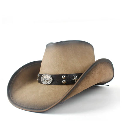 Chapeau Cowboy Véritable CUIR - DustyHorizon