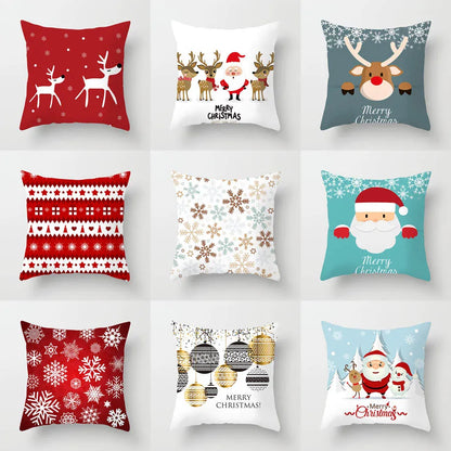 Housse de coussin de noël
