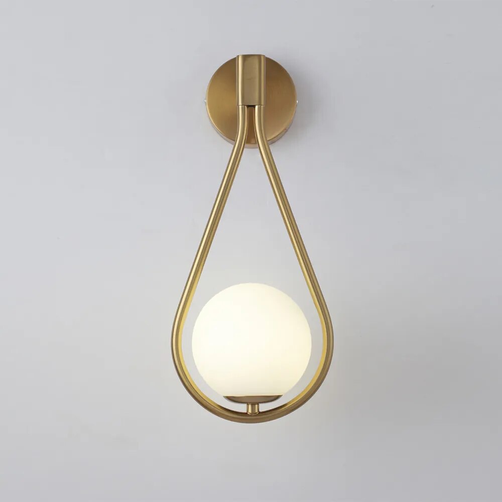 Lampe de chevet Murale goutte d'eau - lampechevetdesign.com
