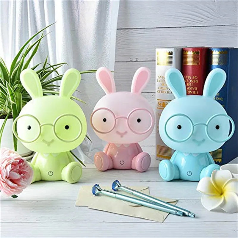 Lampe de Chevet Tactile en Forme de Lapin pour Enfants