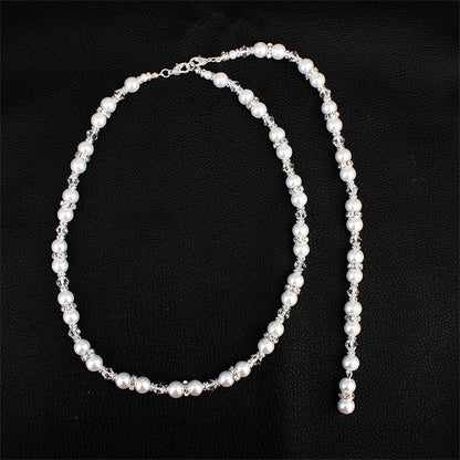 Collier de Dos Perle de Culture