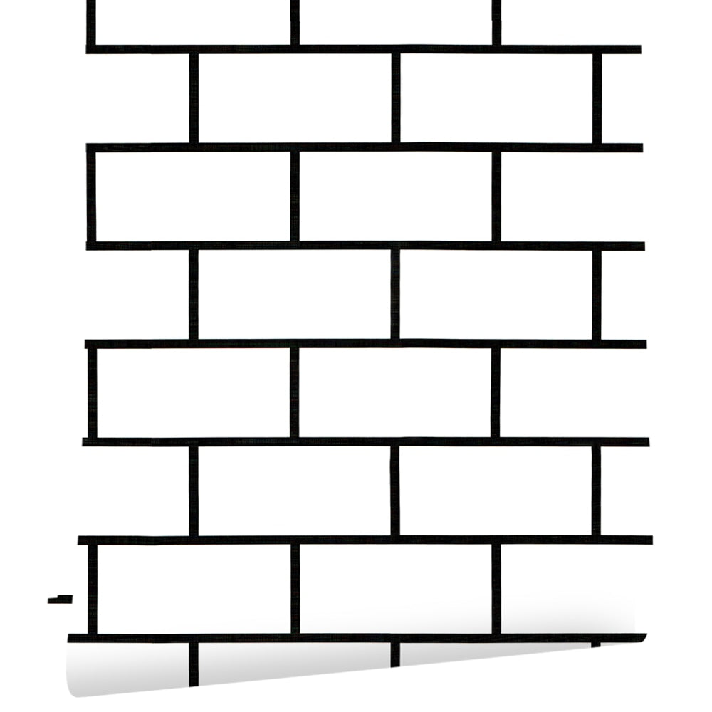 Papier peint adhésif - Effet brique