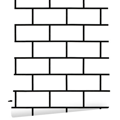 Papier peint adhésif - Effet brique