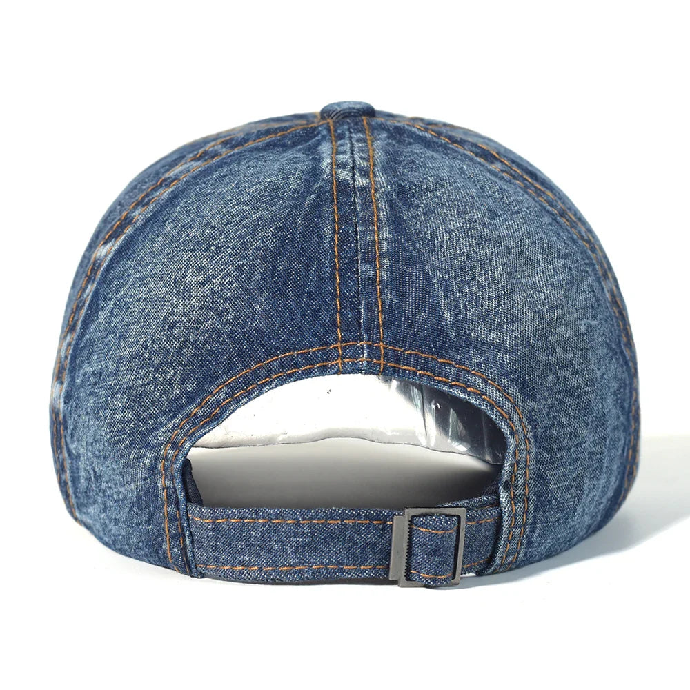 Casquette Denim Vintage – Stone