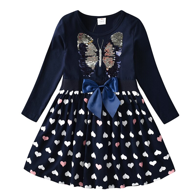 Robe Princesse Fille Cœurs