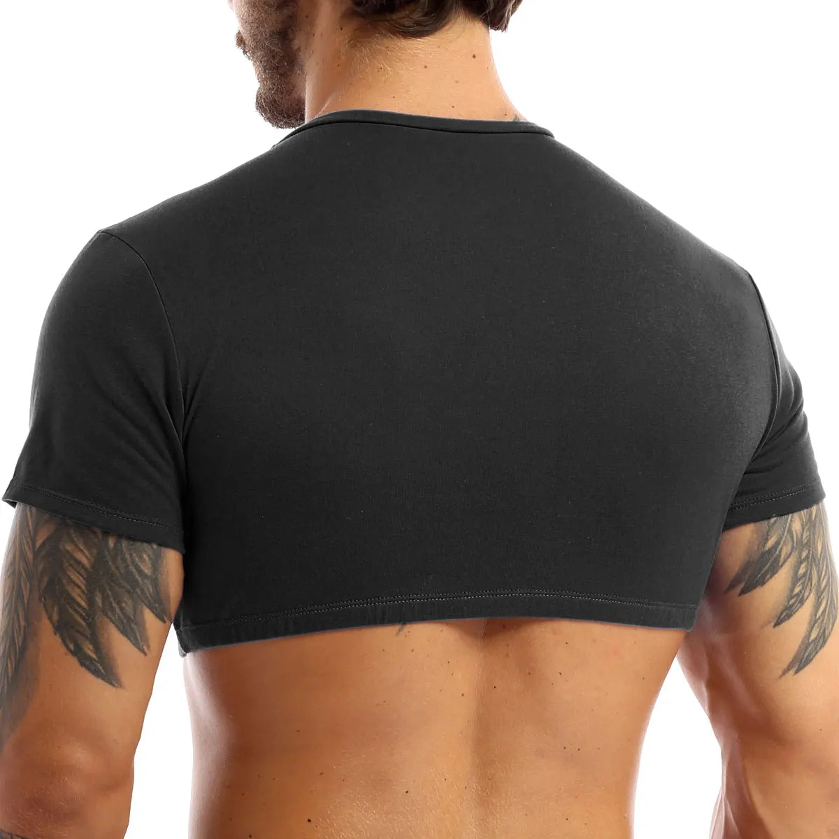 Crop top homme sport