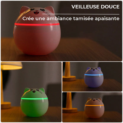 Humidificateur d'air silencieux kawaii - GRIBZ