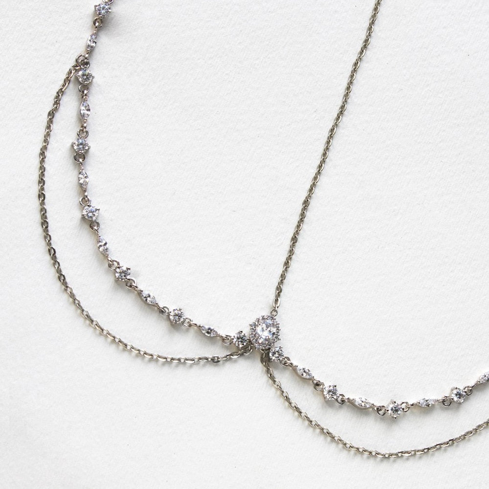 Front Bijoux de Tête Mariage