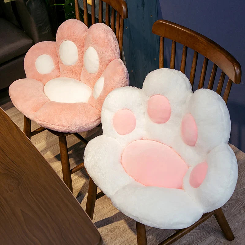 Coussin chaise pouf chat