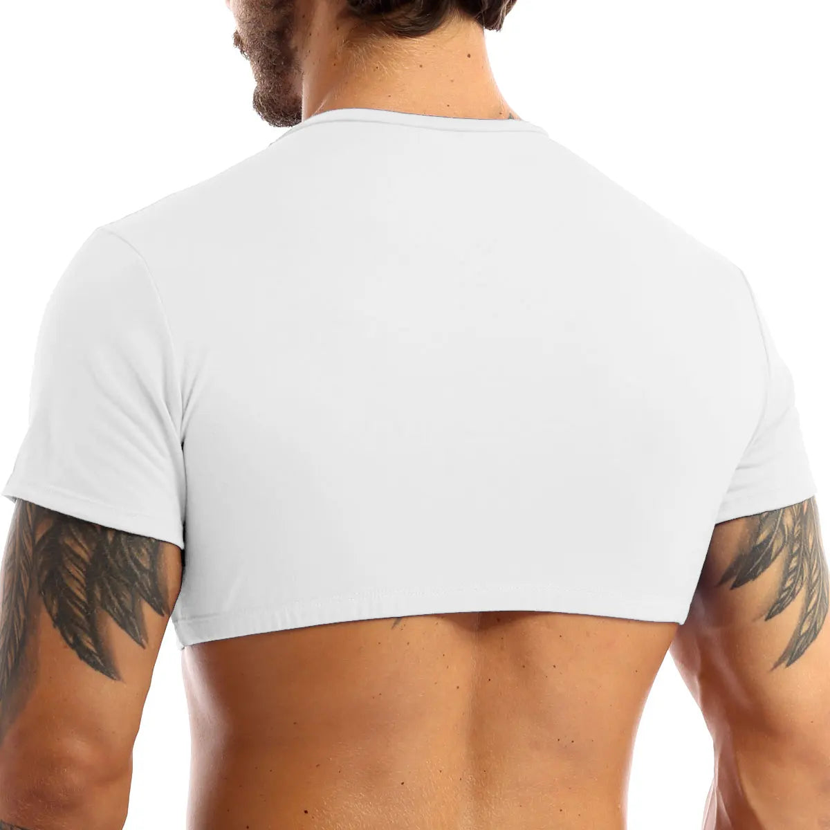 Crop top homme sport