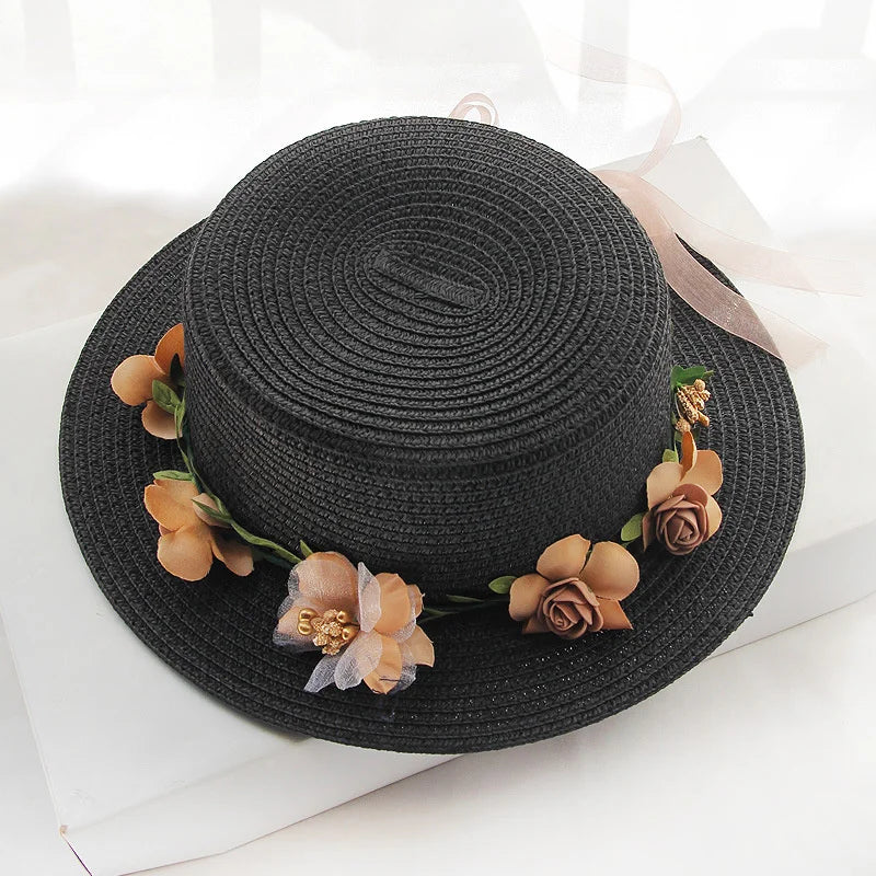 Chapeau de Paille à Fleur - La Maison du Chapeau